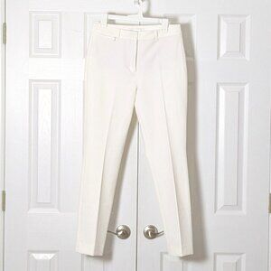 *NEW*  WHITE HOUSE BLACK MARKET Elle Slim Women's Dress Pants  Size 8  White NWT